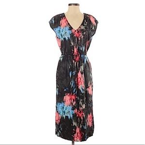 J.Crew Watercolor Midi Dress